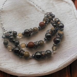 Vintage | Modern Mystery Jewelry Bundle Lot Earrings Necklace Bracelet Pre-Loved